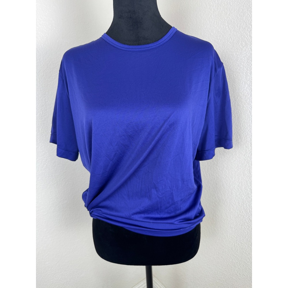 Vintage Patagonia Capilene Polyester T Shirt Blue M Made in USA